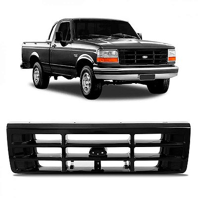 Grade do radiador f1000 ford de 1997 a 1998 preto