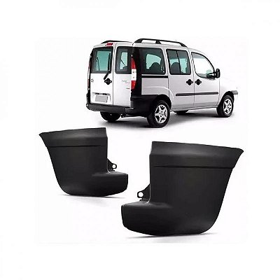Para choque doblo fiat de 2001 a 2008 traseiro lado esquerdo