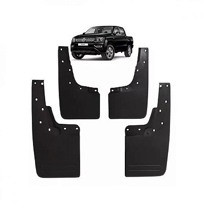 Parabarro amarok volkswagen de 2010 a 2023 conjunto com quatro peças
