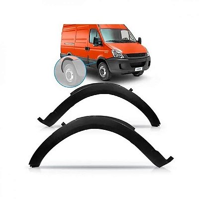 Moldura do vão de roda do para lama iveco de 2008 a 2020 dianteiro lado direito