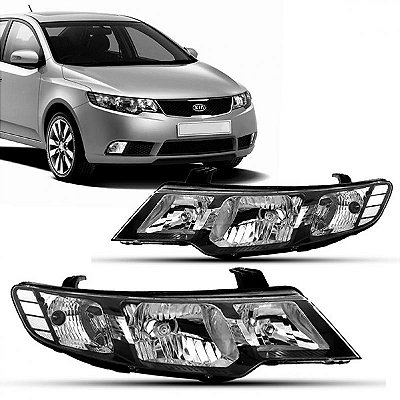 Farol cerato kia de 2009 a 2013 lado esquerdo