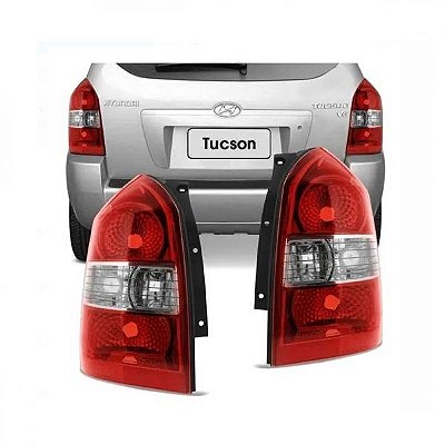 Lanterna tucson hyundai de 2005 a 2016 traseira lado esquerdo