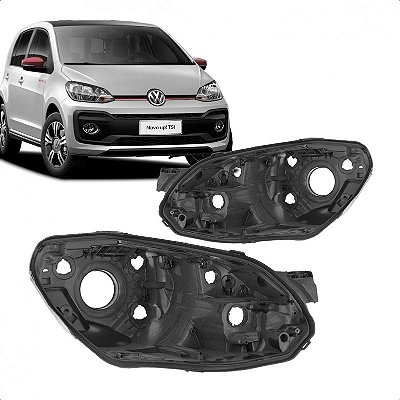 Carcaça de farol up volkswagen de 2017 a 2021 lado direito