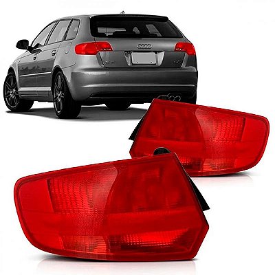 Lanterna a3 audi de 2009 a 2012 traseira de canto lado direito sportback