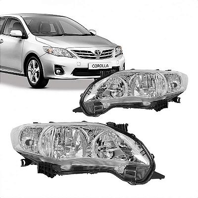 Farol corolla toyota de 2012 a 2013 lado direito