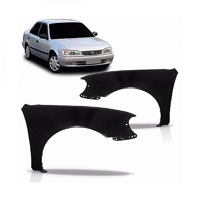 Para lama corolla toyota de 1998 a 2002 lado esquerdo brasileiro