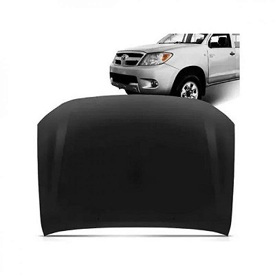 Capô hilux toyota de 2005 a 2011 picape e sw4 sem furo