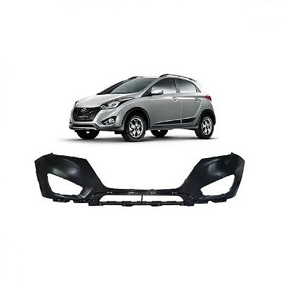 Para choque hb20x hyundai de 2012 a 2015 dianteiro com furo para farol de milha