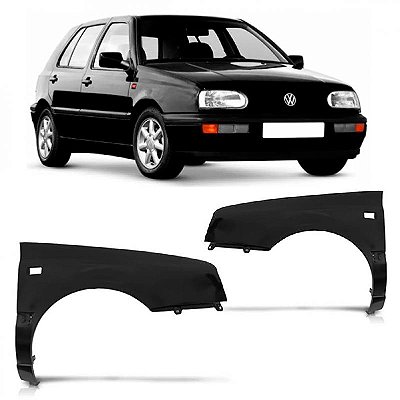 Para lama golf volkswagen de 1995 a 1998 lado direito alemão com furo para pisca
