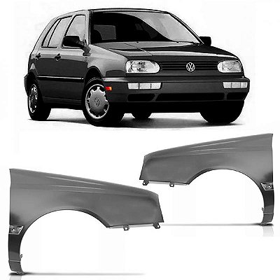Para lama golf volkswagen de 1995 a 1998 lado direito cinza mexicano ou GTI sem furo para pisca