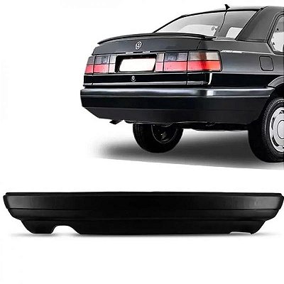 Para choque santana volkswagen de 1991 a 1998 traseiro liso com friso cromado