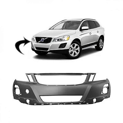 Para choque xc60 volvo de 2008 a 2013 dianteiro sem furo para esguicho