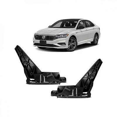 Guia do para choque jetta volkswagen de 2019 a 2022 dianteira lado esquerdo