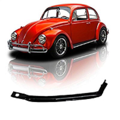 Suporte de para choque fusca volkswagen de 1961 a 1971 traseiro 1200 e 1300 tubo de apoio
