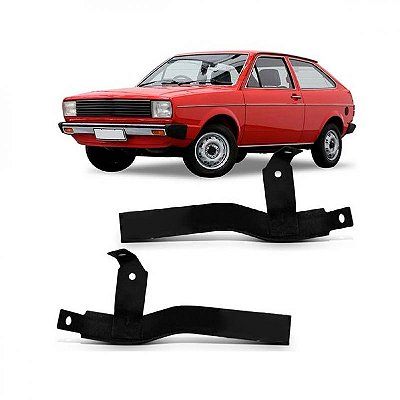 Suporte de para choque gol volkswagen de 1980 a 1986 dianteiro lado esquerdo