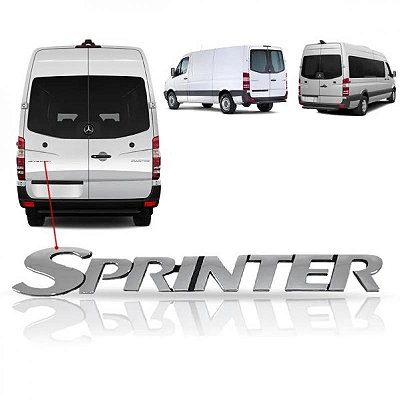 Emblema sprinter mercedes benz de 2003 a 2019 identificação do nome