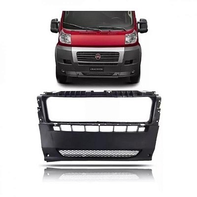 Para choque ducato fiat de 2018 a 2021 e boxer peugeot de 2018 a 2021 dianteiro central