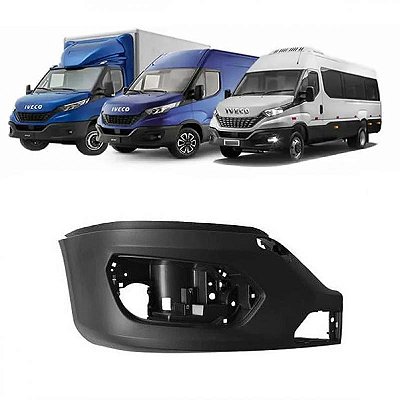 Ponteira de para choque iveco de 2020 a 2025 dianteira inferior lado esquerdo