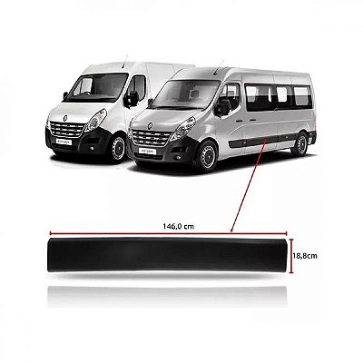 Friso de porta master renault de 2013 a 2025 lado esquerdo extra longa