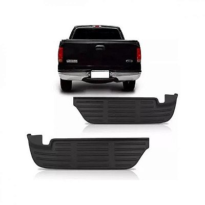 Almofada do para choque f250 ford de 1999 a 2019 traseiro lado esquerdo carcaça preta