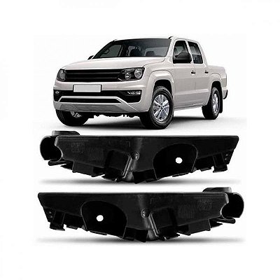 Suporte guia de para choque amarok volkswagen de 2017 a 2024 dianteiro lado direito