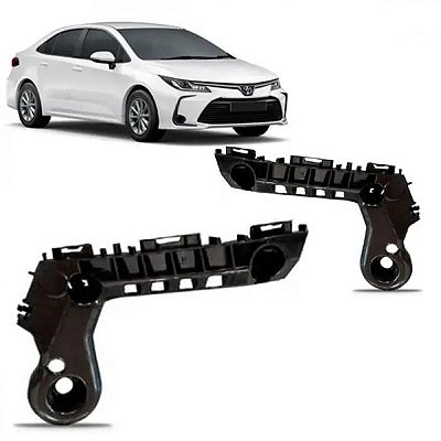 Suporte guia para para choque corolla toyota de 2020 a 2025 dianteiro lado esquerdo