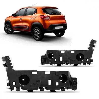 Suporte guia para choque kwid renault de 2017 a 2022 lado direito traseiro