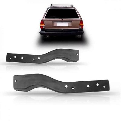 Suporte para choque quantum volkswagen de 1985 a 1991 lado esquerdo traseiro