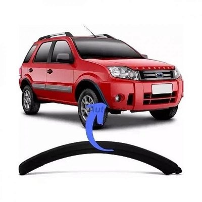 Moldura do para choque ecosport ford de 2003 a 2012 dianteira inferior lado esquerdo pequena