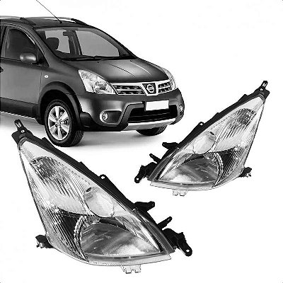 Farol livina nissan de 2009 a 2014 lado esquerdo