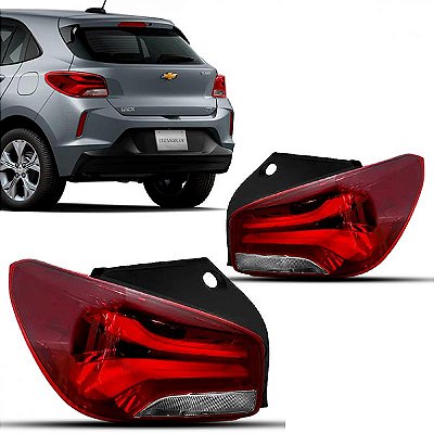 Lanterna onix chevrolet de 2020 a 2025 lado direito traseira hatch sem LED