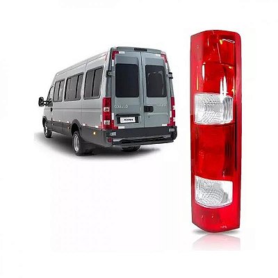 Lanterna daily iveco de 2008 a 2020 lado direito traseiro furgão