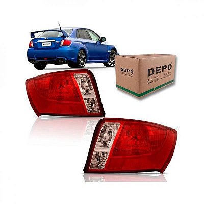 Lanterna impreza subaru de 2008 a 2011 traseira lado direito sedã