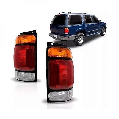 Lanterna explorer ford de 1995 a 1997 traseira lado esquerdo