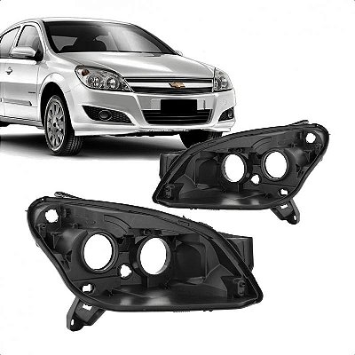 Carcaça de farol vectra chevrolet de 2006 a 2008 lado esquerdo