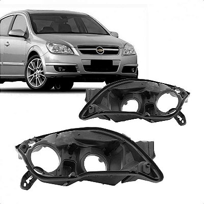 Carcaça de farol vectra chevrolet de 2009 a 2011 lado esquerdo