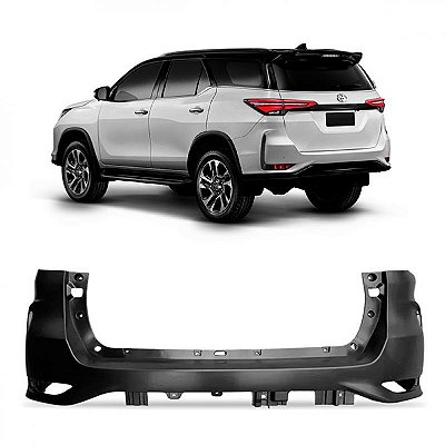 Diamond do para choque hilux sw4 toyota de 2021 a 2025 traseiro