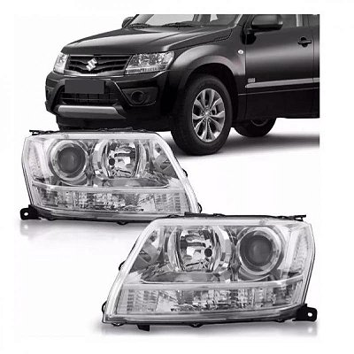 Farol grand vitara suzuki de 2009 a 2012 lado esquerdo