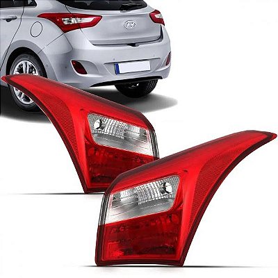 Lanterna i30 hyundai de 2013 a 2016 traseira de canto lado esquerdo