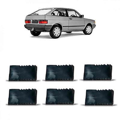 Cunha para para choque gol volkswagen de 1987 a 1994 conjunto com seis peças
