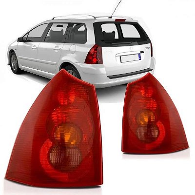 Lanterna 307 peugeot de 2003 a 2006 traseira lado esquerdo station wagon