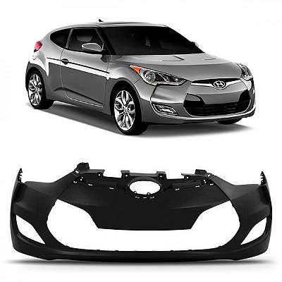 Para choque veloster hyundai de 2012 a 2015 dianteiro com furo