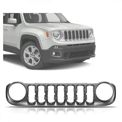 Grade do radiador renegade jeep de 2015 a 2018 cromada
