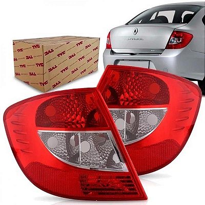 Lanterna symbol renault de 2009 a 2013 lado esquerdo traseira sedan