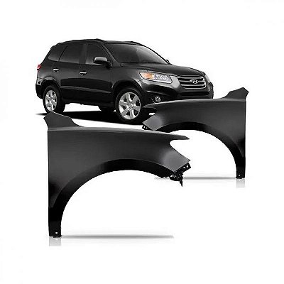 Para lama santa fe hyundai de 2010 a 2013 lado esquerdo