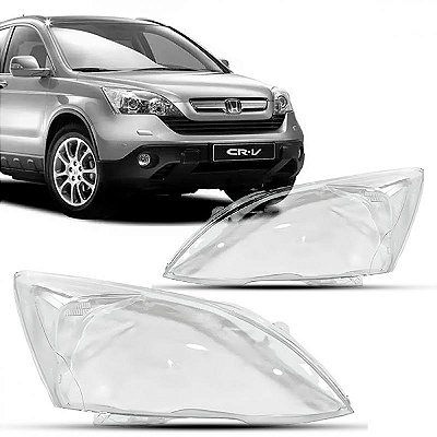 Lente de farol crv honda de 2007 a 2011 lado esquerdo