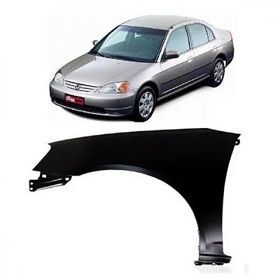 Para lama civic honda de 2001 a 2003 lado direito