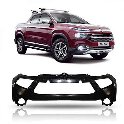 Para choque toro fiat de 2016 a 2021 dianteiro sem spoiler