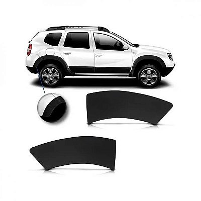 Moldura do vão de roda duster renault de 2010 a 2015 traseira lado esquerdo menor