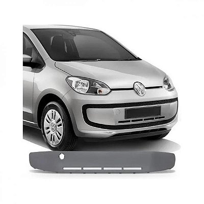 Moldura inferior para choque up volkswagen de 2014 a 2016 dianteira cinza sem furo